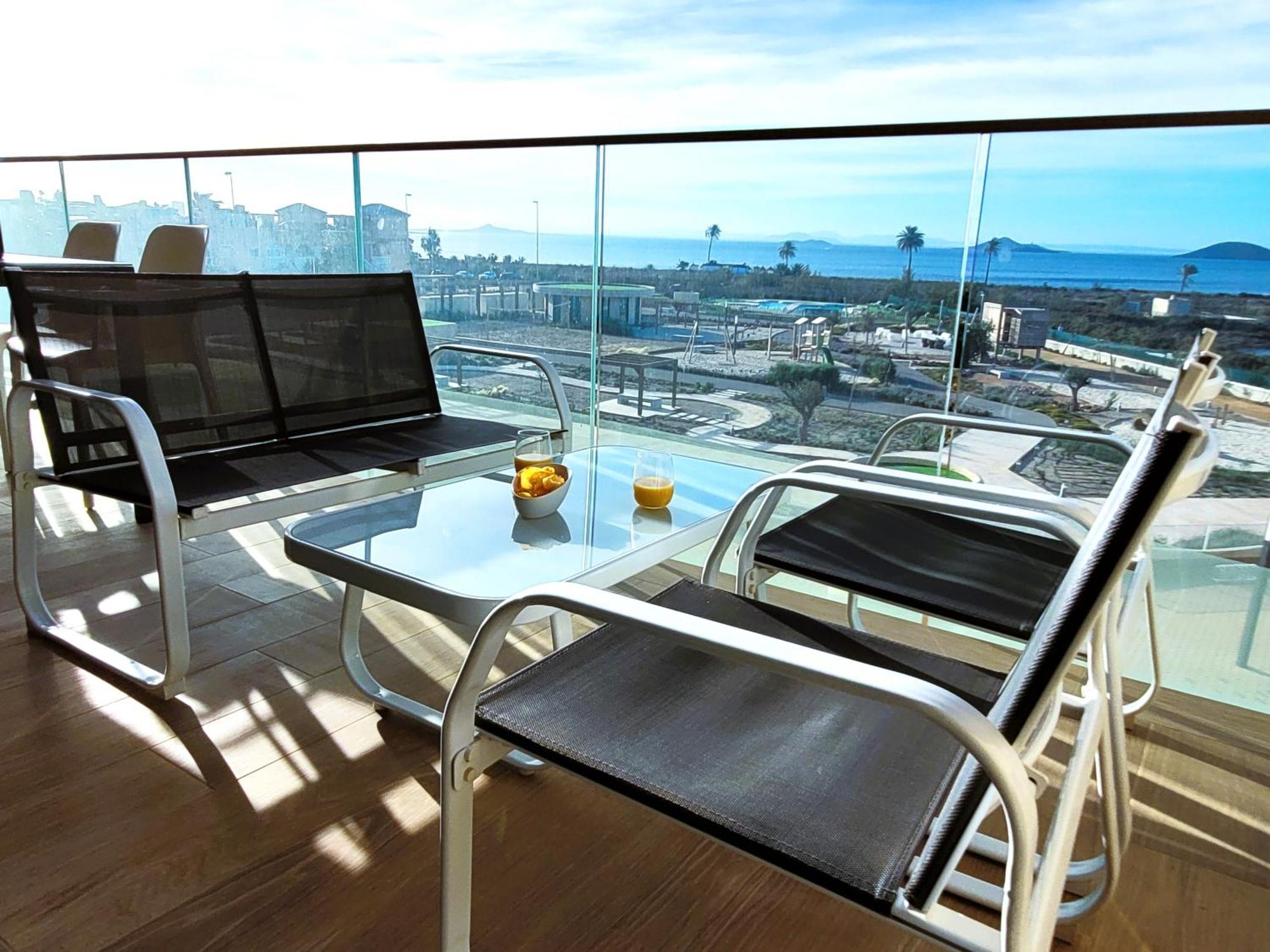 Los Flamencos Sea View Apartment カルタヘナ エクステリア 写真